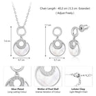 Classic Round Pendant Set – Timeless Fashion Jewellery by Peora

