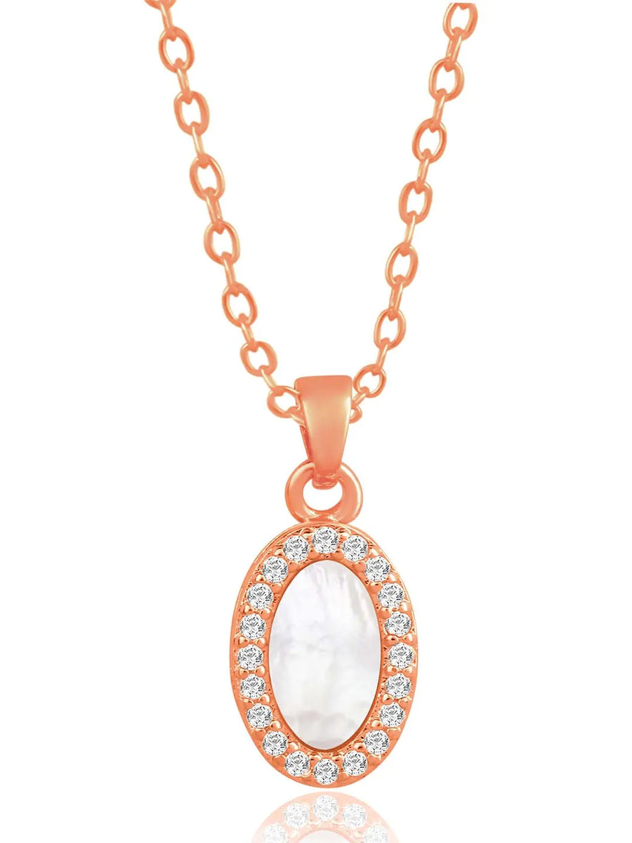 Ovals Pendant Set – Stylish Fashion Jewellery by Peora

