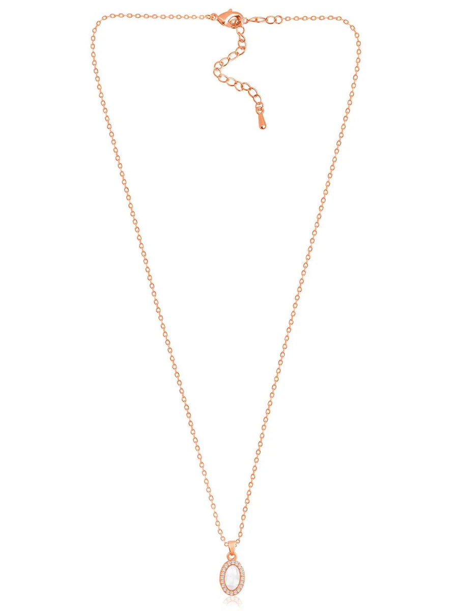 Ovals Pendant Set – Stylish Fashion Jewellery by Peora

