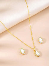 Ovals Pendant Set – Stylish Fashion Jewellery by Peora


