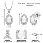 Ovals Pendant Set – Stylish Fashion Jewellery by Peora

