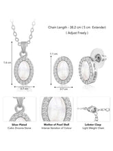Ovals Pendant Set – Stylish Fashion Jewellery by Peora

