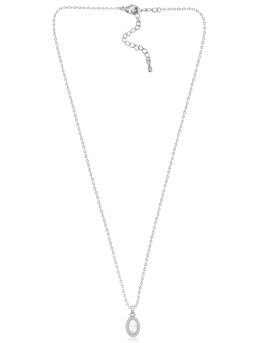 Ovals Pendant Set – Stylish Fashion Jewellery by Peora

