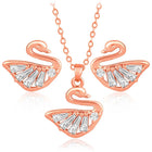 Swan Lake Pendant Set – Elegant Fashion Jewellery by Peora

