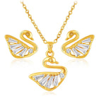 Swan Lake Pendant Set – Elegant Fashion Jewellery by Peora

