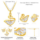 Swan Lake Pendant Set – Elegant Fashion Jewellery by Peora

