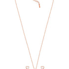 Heart Shaped CZ Pendant Set – Peora Fashion Jewellery for Every Occasion

