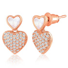 Heart Shaped CZ Pendant Set – Peora Fashion Jewellery for Every Occasion

