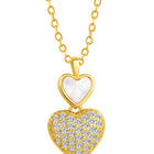 Heart Shaped CZ Pendant Set – Peora Fashion Jewellery for Every Occasion

