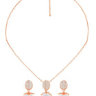 Peora Pearl & CZ Magic Pendant Set - Enchanting Jewellery
