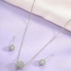  Peora Circles Pendant Set - Stylish Circular Jewellery