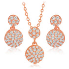 Peora Spheres Pendant Set - Elegant Sphere Jewellery