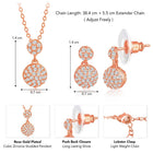 Peora Spheres Pendant Set - Elegant Sphere Jewellery