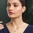 Peora Spheres Pendant Set - Elegant Sphere Jewellery