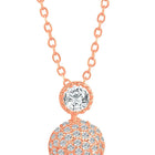 Peora Loops Pendant and Earring Set - Stylish Matching Jewellery