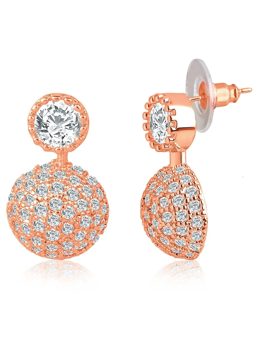 Peora Loops Pendant and Earring Set - Stylish Matching Jewellery
