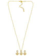 Peora Loops Pendant and Earring Set - Stylish Matching Jewellery