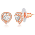  Peora's Glittering Sparkle CZ Necklace Set - Brilliant CZ Jewellery