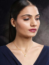  Peora's Glittering Sparkle CZ Necklace Set - Brilliant CZ Jewellery