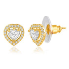  Peora's Glittering Sparkle CZ Necklace Set - Brilliant CZ Jewellery