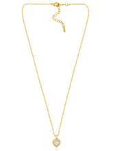  Peora's Glittering Sparkle CZ Necklace Set - Brilliant CZ Jewellery