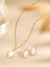 Leafy Luxe Rose Gold Mother of Pearl Set