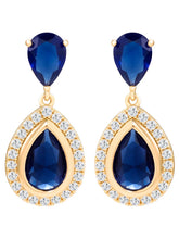 Peora Teardrop Blue Bliss Drop Earrings