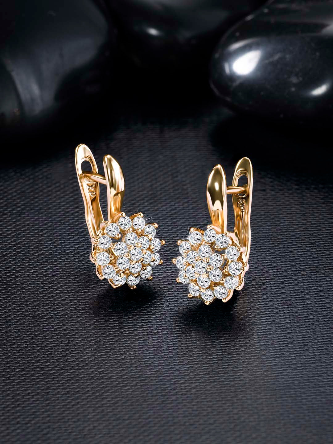 Sleek Sophistication CZ Earrings