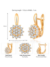 Sleek Sophistication CZ Earrings