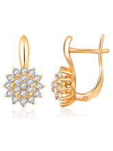 Sleek Sophistication CZ Earrings