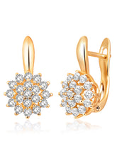 Sleek Sophistication CZ Earrings