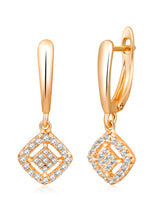 Radiant Sparkle CZ Earrings