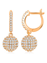 Regal Radiance CZ Earrings