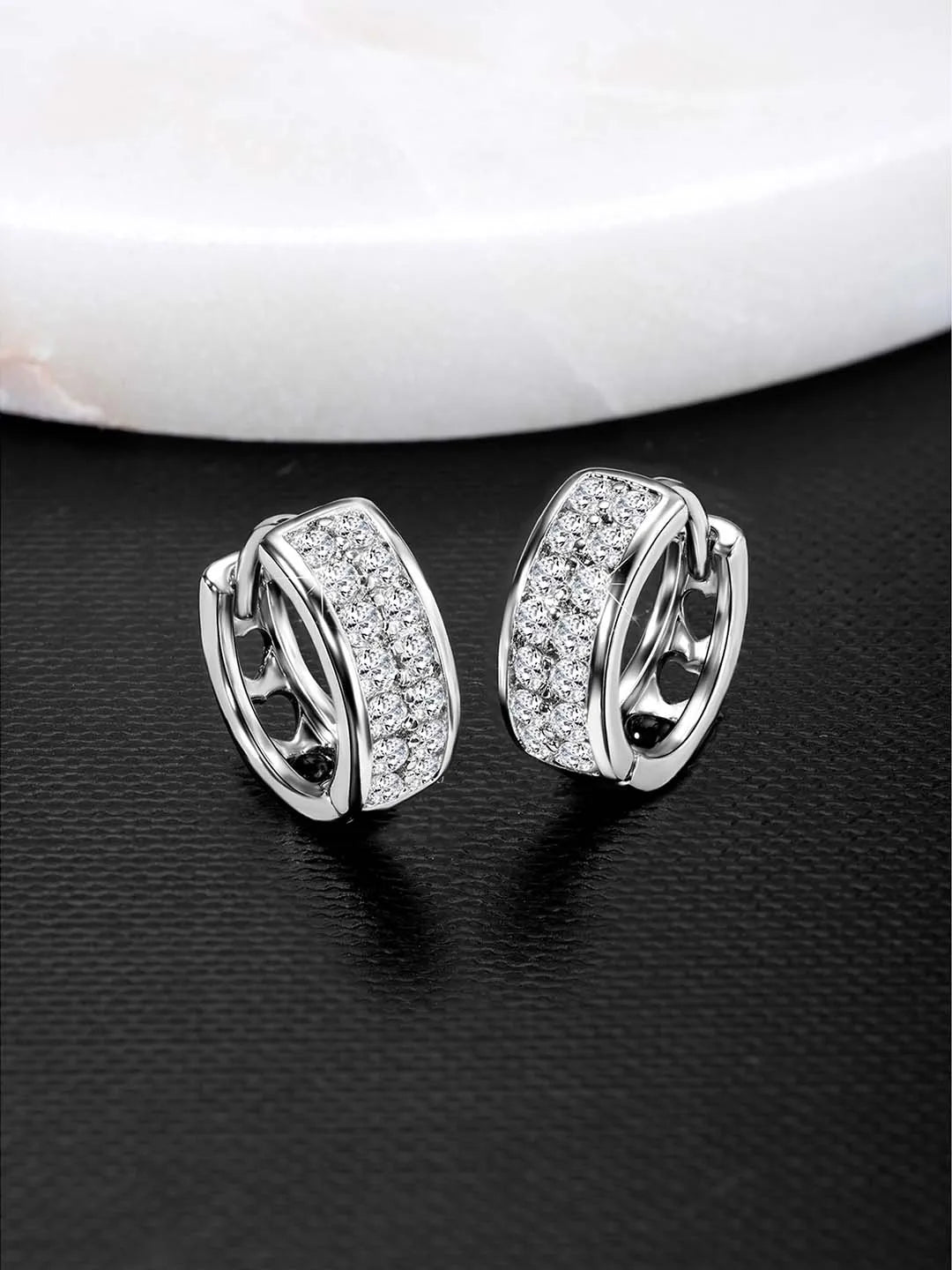 Magical Twinkling Hoop Earrings