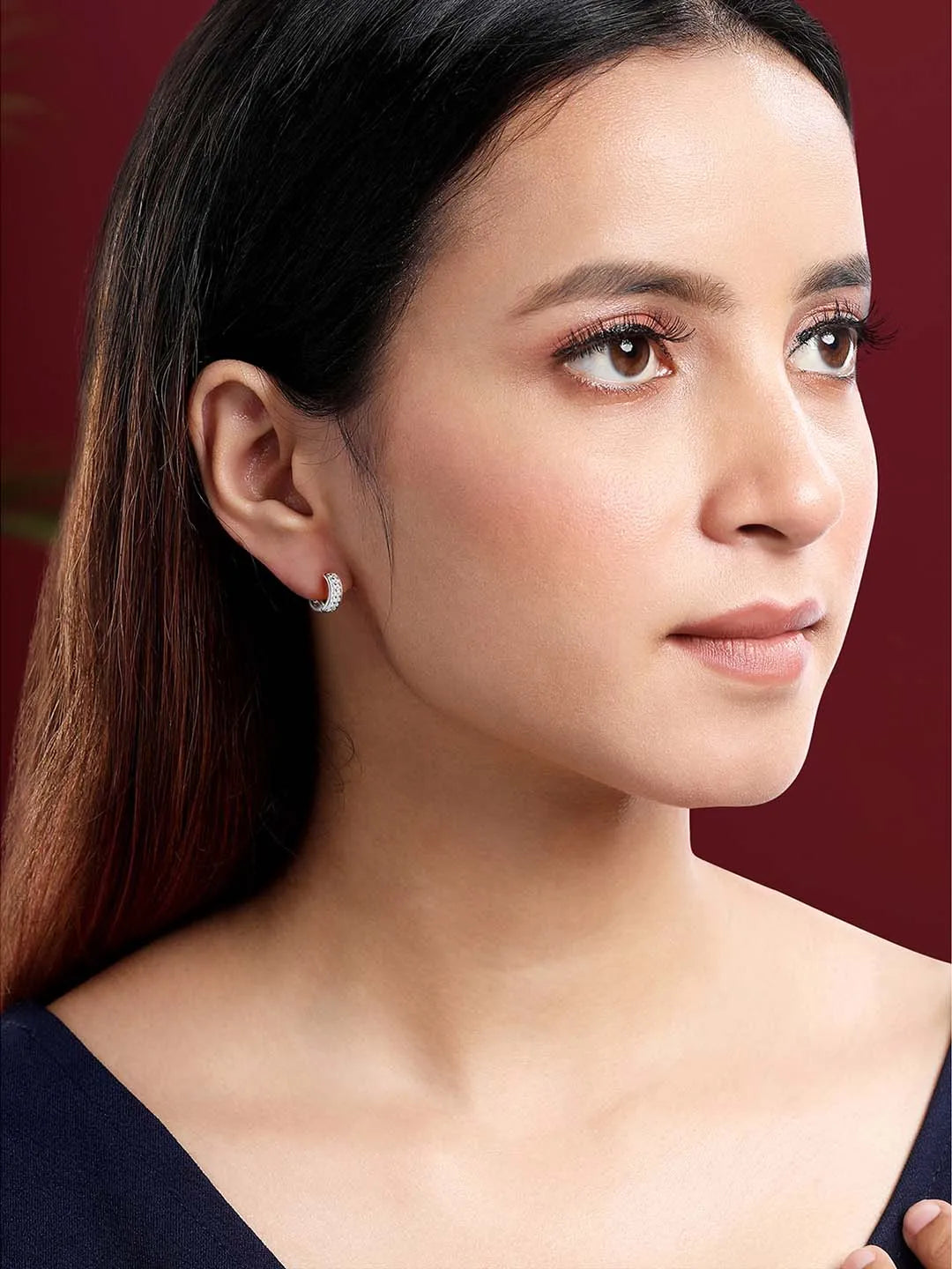 Magical Twinkling Hoop Earrings