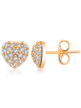 Refined CZ Golden Stud