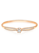 Timeless Sparkle CZ Golden Kada