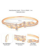 Brilliant Glow CZ Golden Kada