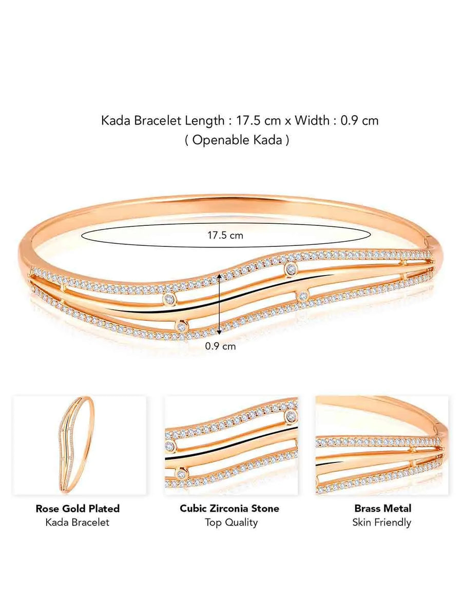 Charming Radiant Harmony CZ Kada