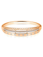 Gleaming Glow CZ Golden Kada