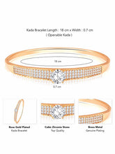 Lustrous Luster CZ Golden Kada