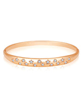 Glimmering Grace CZ Golden Kada