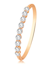 Timeless Twinkle CZ Golden Kada