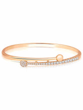 Luminous Light CZ Golden Kada