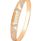 Aura CZ Kada – Sparkling Cubic Zirconia Kada for Women | Peora