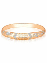 Aura CZ Kada – Sparkling Cubic Zirconia Kada for Women | Peora