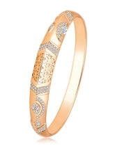 Aura CZ Kada – Sparkling Cubic Zirconia Kada for Women | Peora