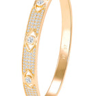 Peora Zenith Protection Evil Eye Gold Kada