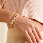 Peora Zenith Protection Evil Eye Gold Kada