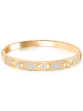 Peora Zenith Protection Evil Eye Gold Kada